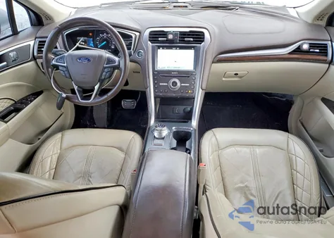 2017 Ford Fusion Titanium из США, поврежденный, VIN 3FA6P0K92HR124905